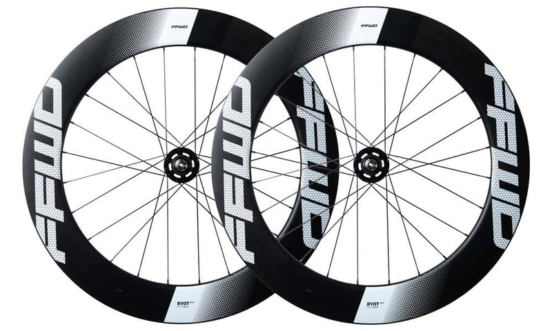 Sapim ffwd wielset ryot77 track 77mm ffwd naaf zwart wit