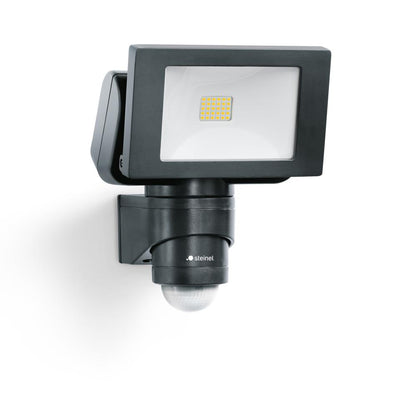 Steinel sensor-led-buitenspot ls 150 s zwart met bewegingsmelder - 052546