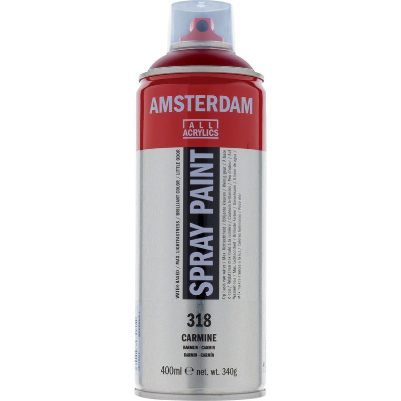 Amsterdam all acrylics amsterdam • spray paint karmijn 318 400ml