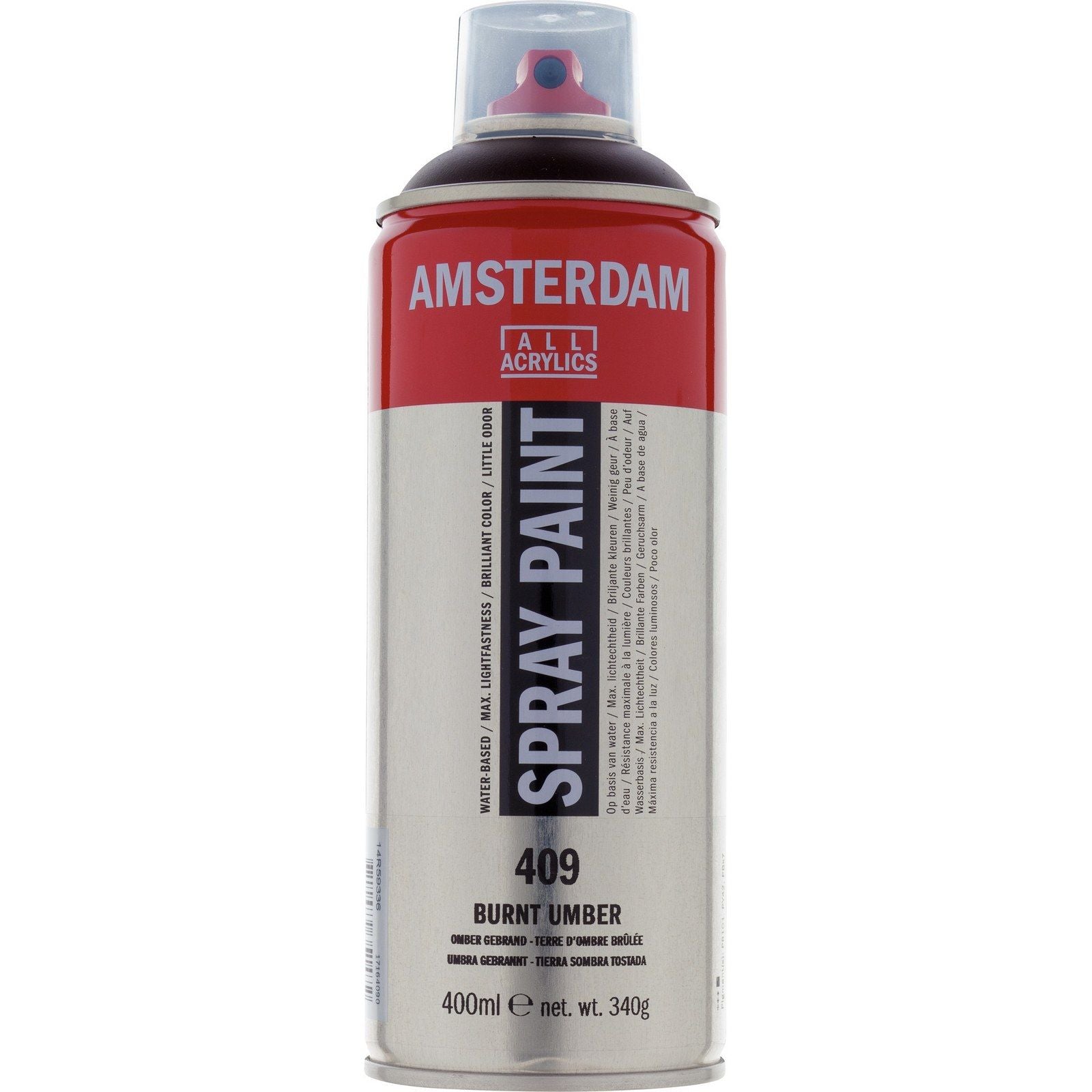 Amsterdam all acrylics amsterdam • spray paint omber gebrand 409 400ml