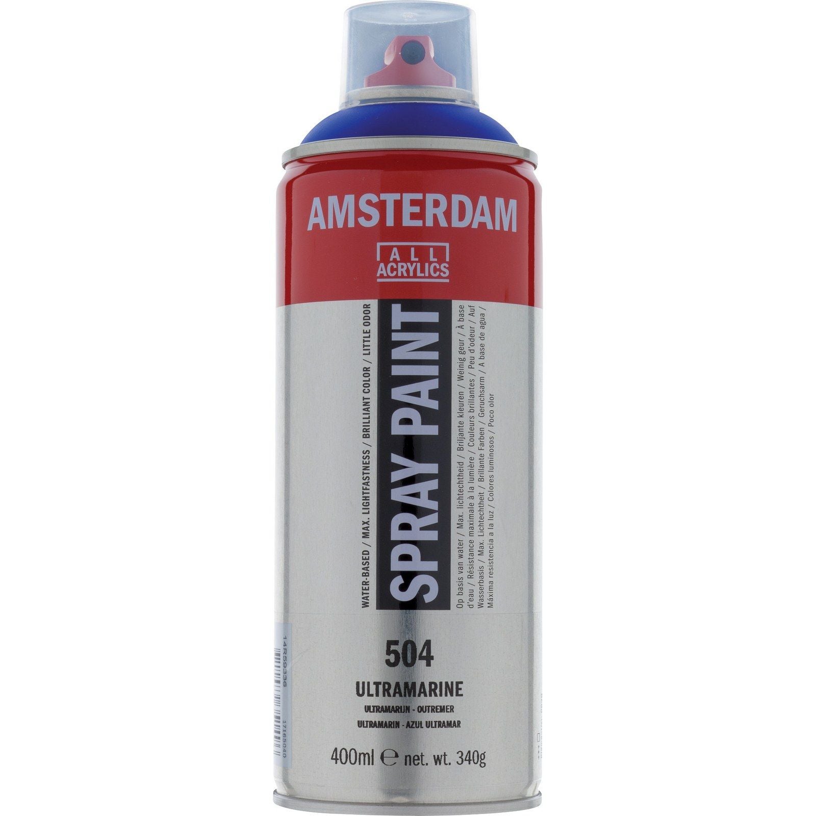 Amsterdam all acrylics amsterdam • spray paint ultramarijn 504 400ml