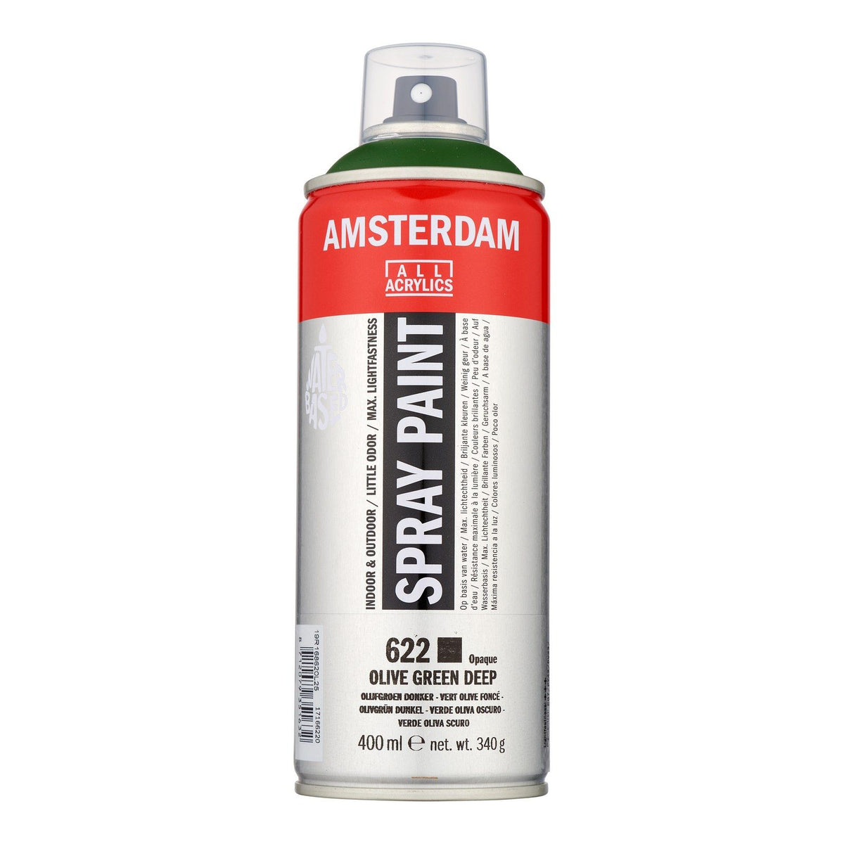 Amsterdam all acrylics amsterdam • spray paint olijfgroen donker 622 400ml