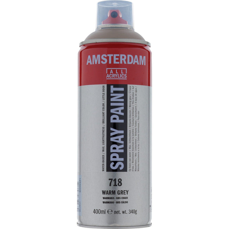 Amsterdam all acrylics amsterdam • spray paint warmgrijs 718 400ml