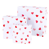 Kaemingk giftbox papier set van 3 wit rood | 2 stuks - afbeelding 1