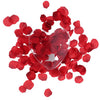 Kaemingk rozenblaadjes rood in giftbox hart | 4 stuks