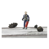 Bruder bworld brandweerman met brandblusser - afbeelding 2