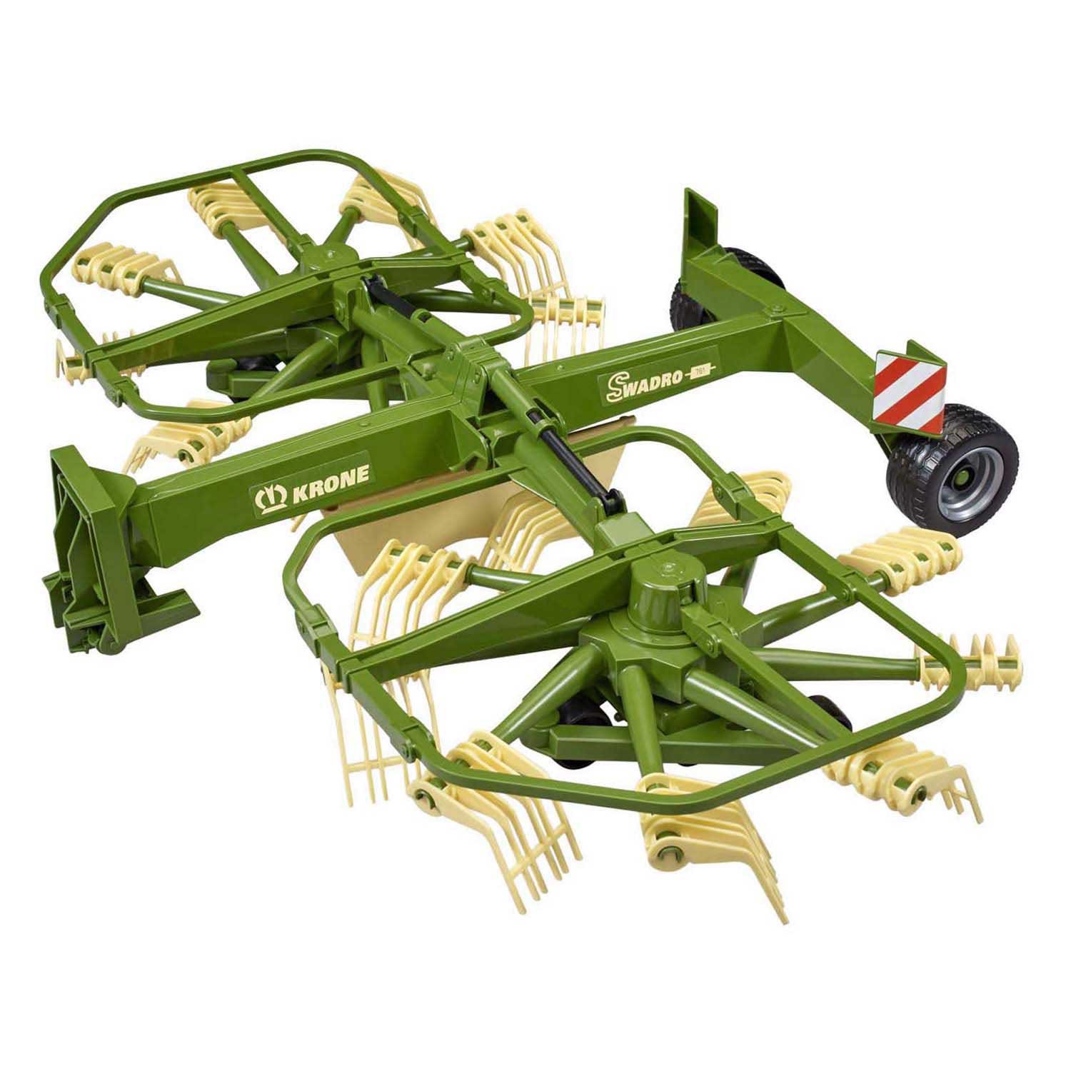 Bruder krone middenafleghark met twee elementen modelvoertuig (02216)