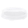 Rotho fresh taartdoos 35.5 cm wit transparant