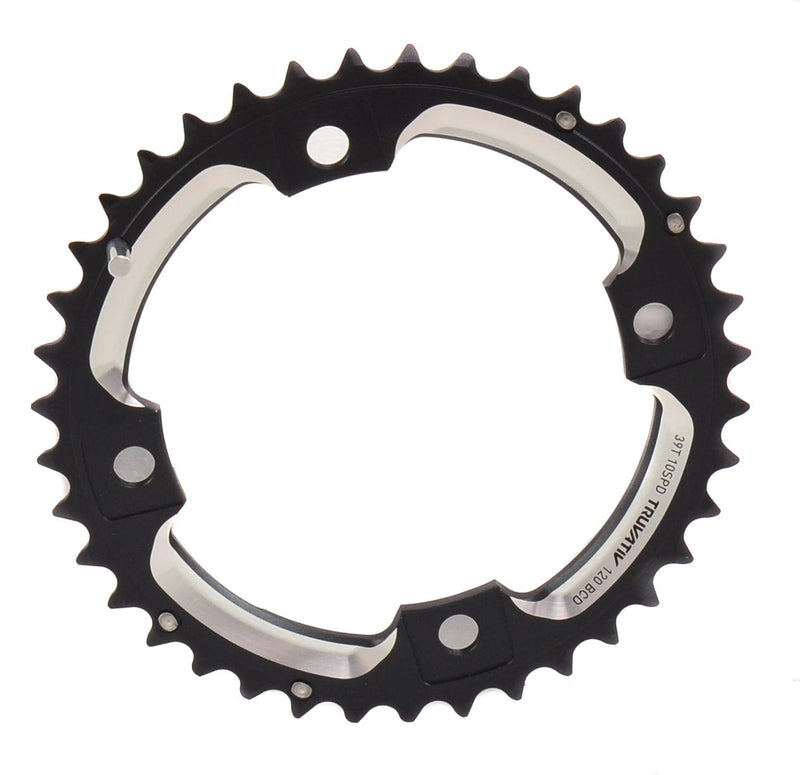 Sram kettingblad 39t 120bcd s2 l-pin gxp 2x10 zwart