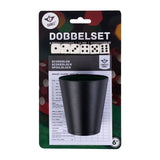 Longfield dobbelset beker+ 6 dobbelstenen en scoreboekje - afbeelding 2