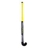 Engelhart hockeystick 33” – kunststof straathockeystick geel – slijtvaste indoor outdoor hockey stick – voor training en recreatief spel – - afbeelding 2