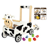 Loop- en sorteerwagen koe - afbeelding 1