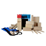 Kubb original rubberhout met rode koning - afbeelding 2