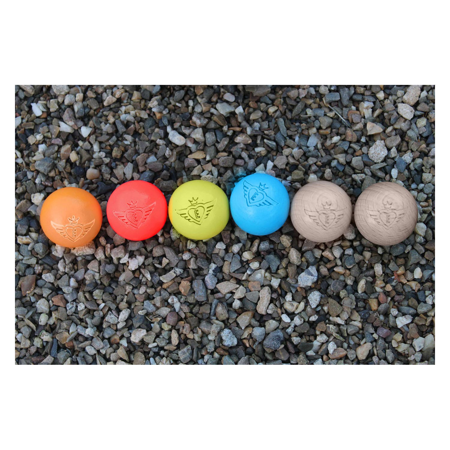 Engelhart jeu de boules buts, 6st.