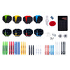 Longfield darts servicekit accessoireset 141-delig in kunststof box