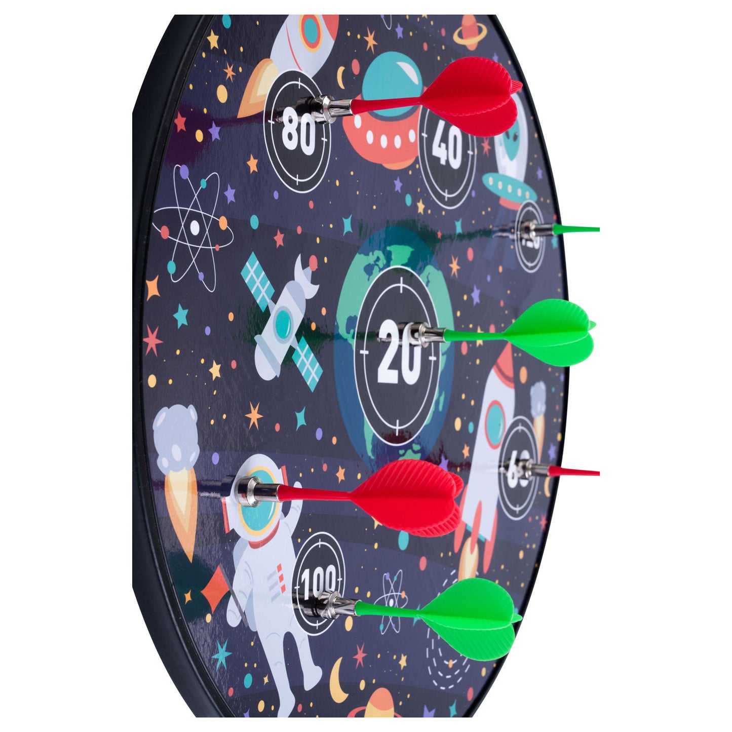Engelhart magnetisch dartbord dubbelzijdig - ruimte