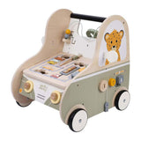 Houten loopwagen auto jack jacky - afbeelding 1