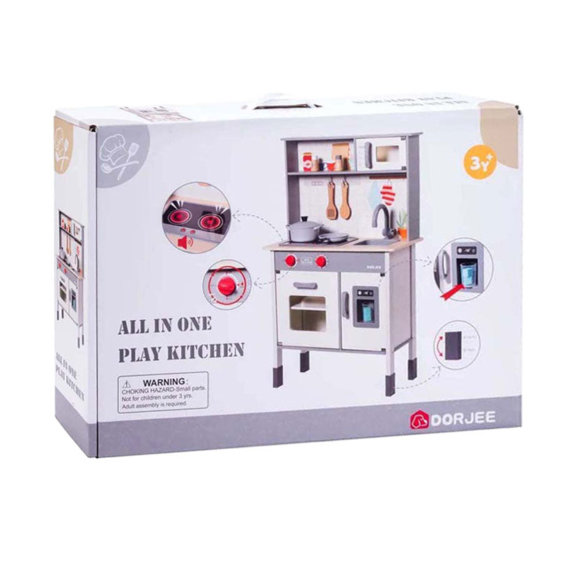 Dorjee Houten speelkeuken inclusief accessoires wit