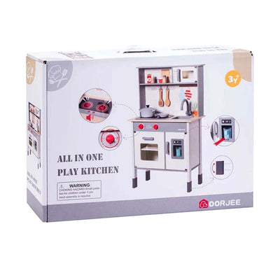 Dorjee Houten speelkeuken inclusief accessoires wit
