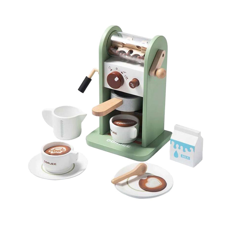 Houten koffiezetapparaat, 14dlg
