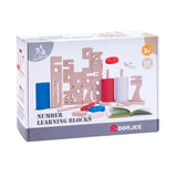 Dorjee telblokken hout - afbeelding 2