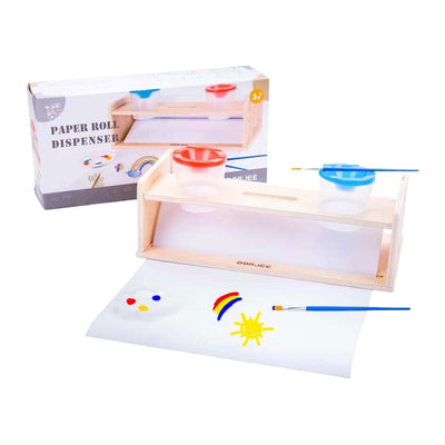 Dorjee houten papierrolhouder