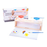 Houten papierrolhouder - afbeelding 1