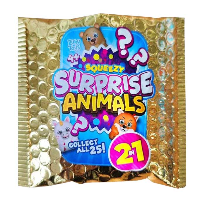 Surprise zakje met poppy dier