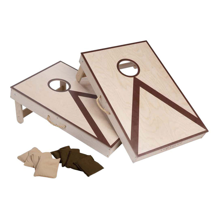 Cornhole dubbel werpspel 90x60cm - 2x4 zakjes