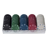 Fiches 40mm 100 stuks verschillende kleuren - afbeelding 1