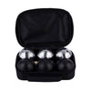 Jeu de boules set in tas