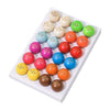 Engelhart jeu de boules buts 24 houten ballen - 30mm