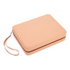Engelhart backgammon reisspel met rits - beige