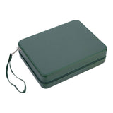 Backgammon reisspel met rits - groen - afbeelding 2
