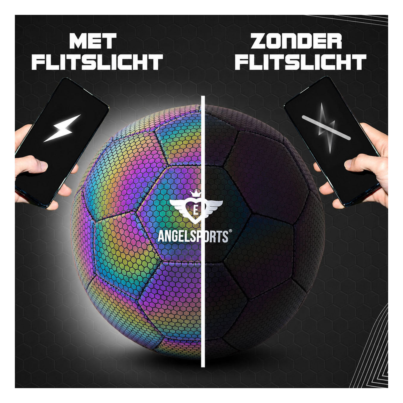 Voetbal glow in the dark