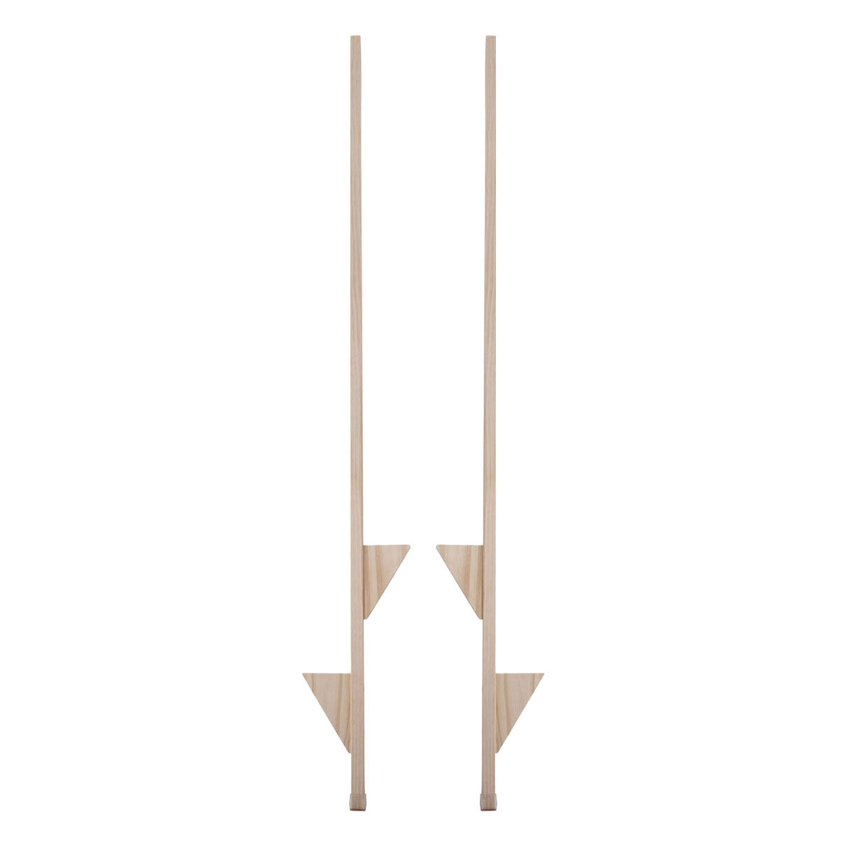 Stelten hout blank - 170cm