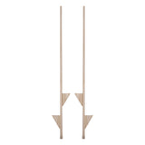 Stelten hout blank - 170cm - afbeelding 1