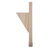 Stelten hout blank - 170cm