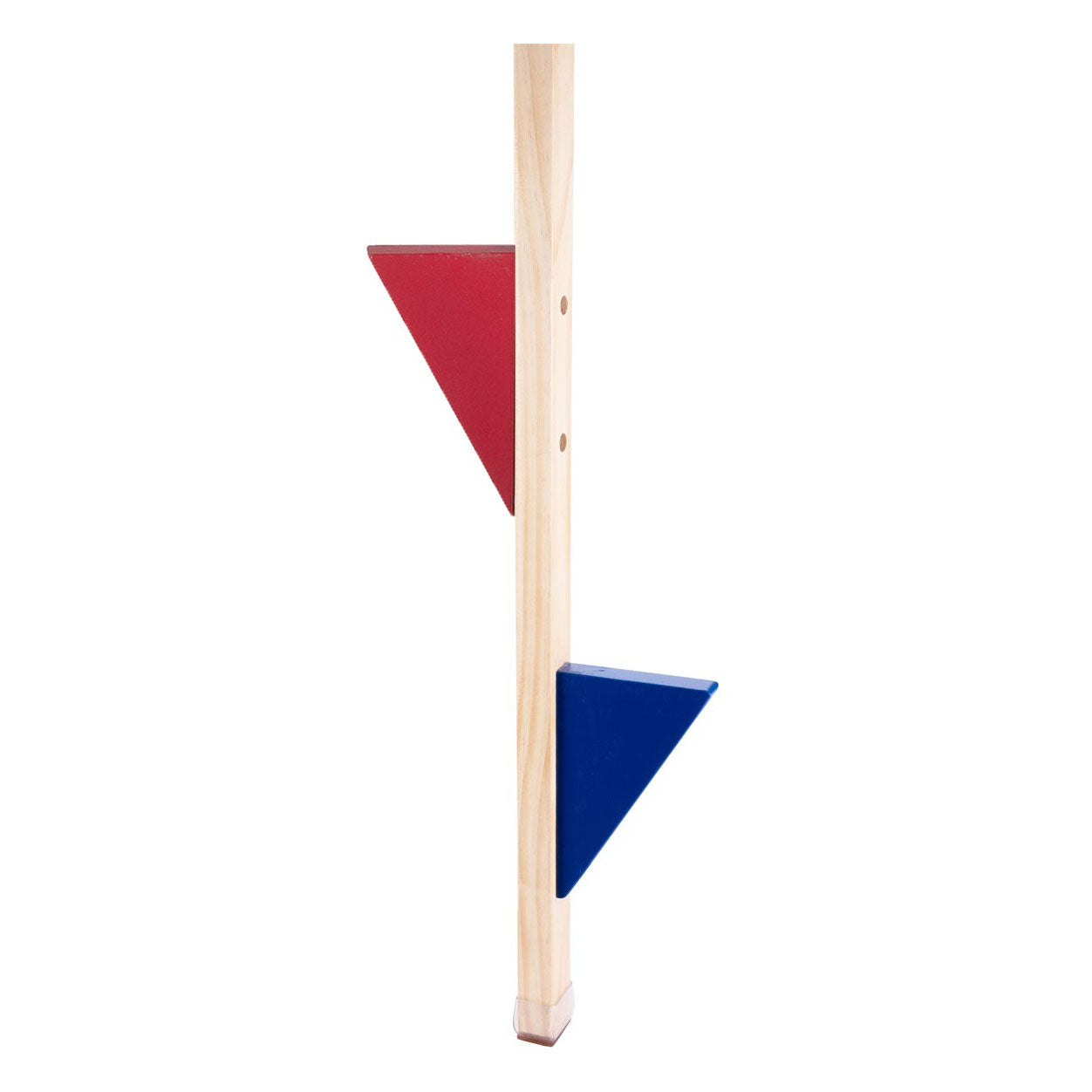 Engelhart stelten hout met gekleurde voetsteun set 2 170 cm, verstelbaar.