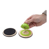 Houten indoor curling spel - 2 tot 4 spelers