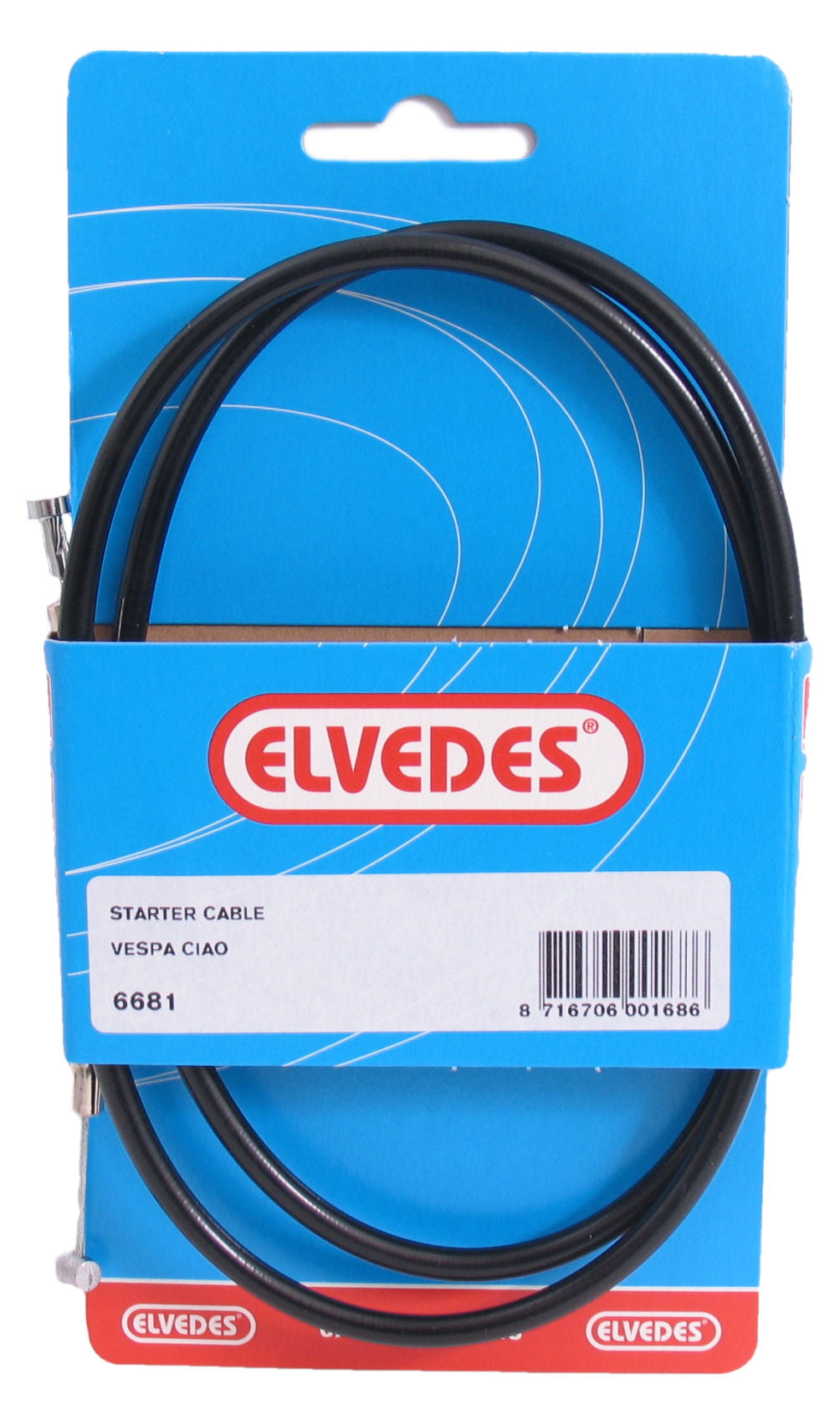 Elvedes Startkabel Compleet Piaggio Ciao