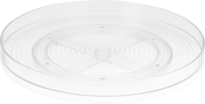 Excellent houseware opbergbak koelkast rond 29 cm transparant
