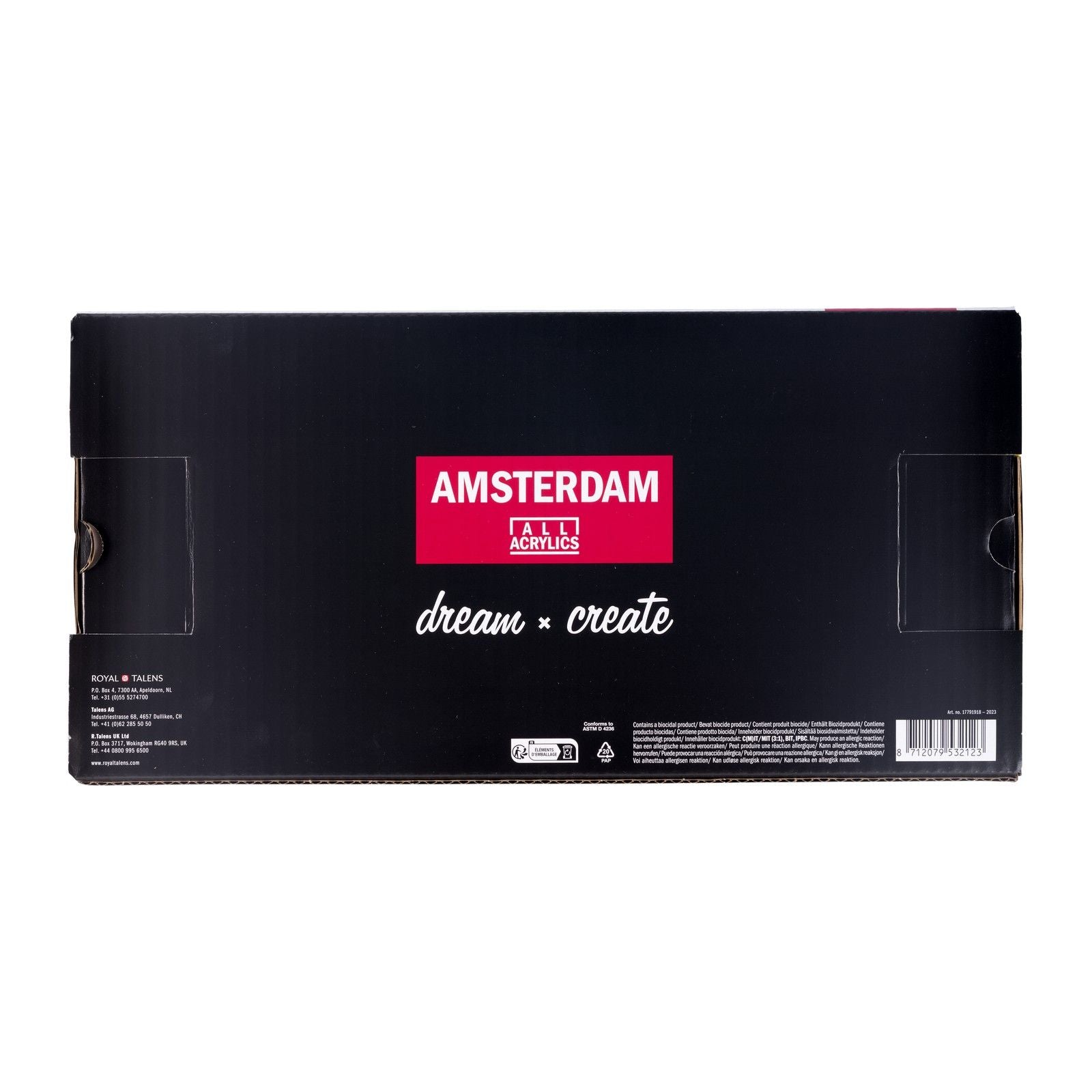 Amsterdam all acrylics amsterdam • standard series acrylic paint value package 18x120ml