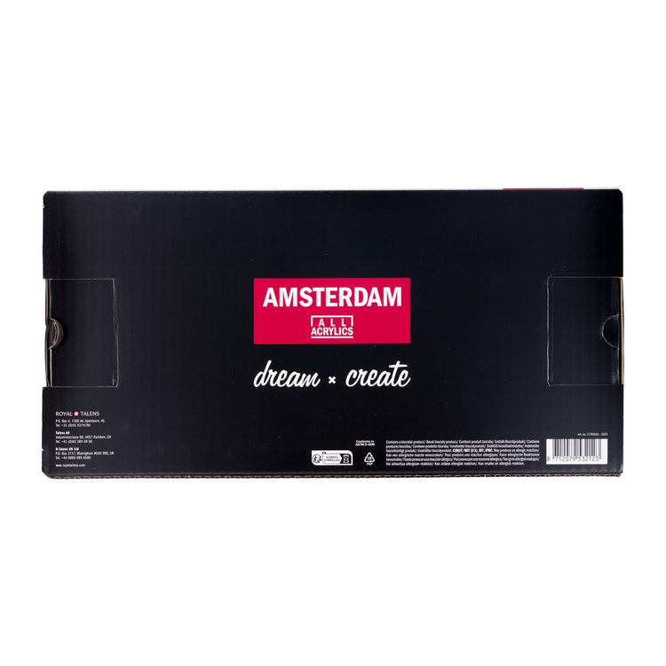 Amsterdam all acrylics amsterdam • standard series acrylic paint value package 18x120ml