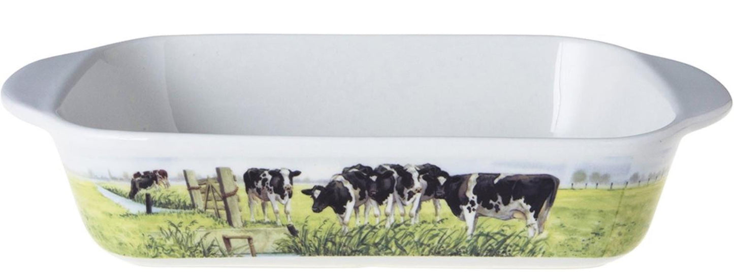 Wiebe van der zee ovenschaal porselein 24x17cm