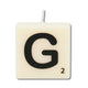 Paperdreams letter kaarsje letter g, set van 4