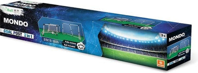 Mondo voetbaldoel set 2-in-1 met bal en pomp