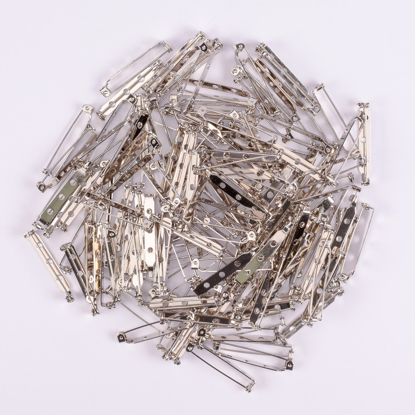 Darice • brochespeld 38mm zilver 144pcs