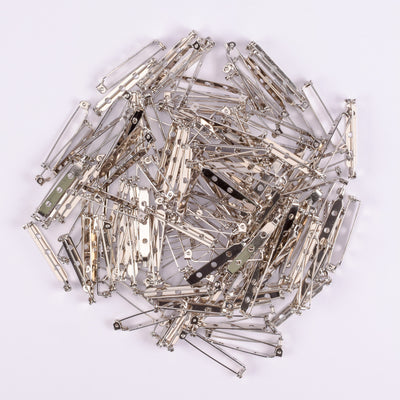 Darice • brochespeld 38mm zilver 144pcs
