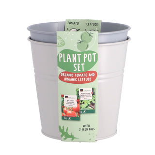 Overige merken kweekset emmer bio tomaten en sla